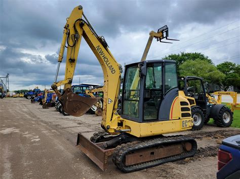 used new holland mini excavators